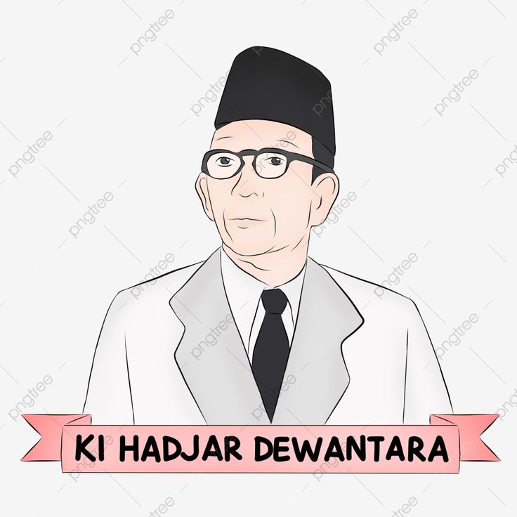 Detail Ki Hajar Dewantara Vector Nomer 36