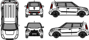 Detail Kia Soul Clipart Nomer 6