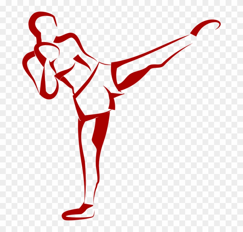 Detail Kickboxing Clip Art Free Nomer 24