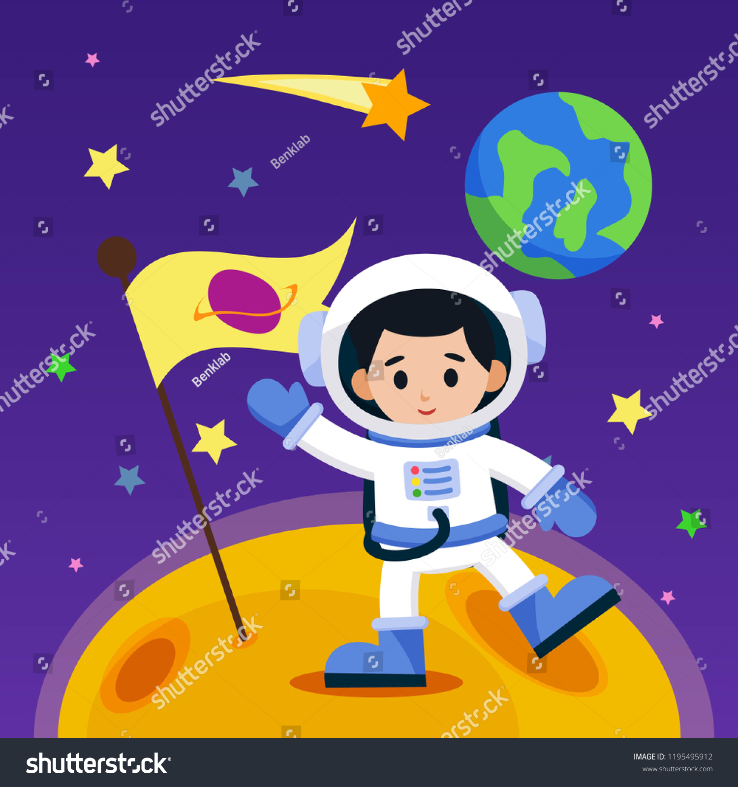 Detail Kid Astronaut Clipart Nomer 25