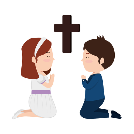 Detail Kid Praying Clipart Nomer 4