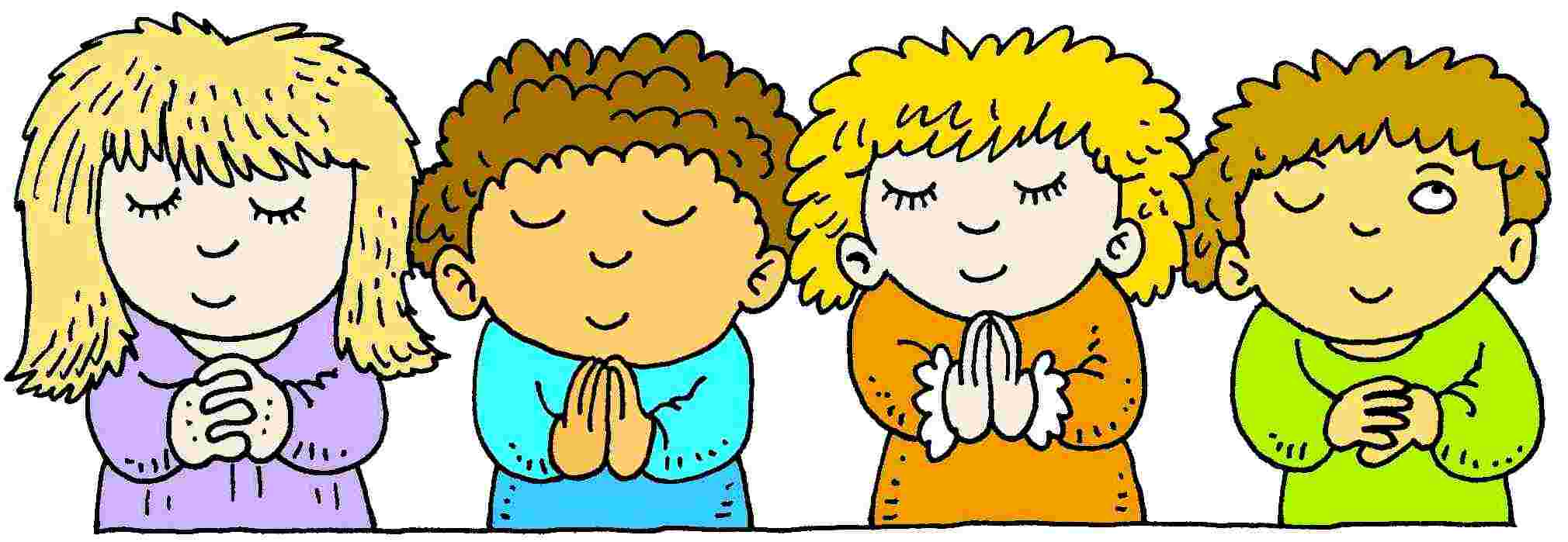 Detail Kid Praying Clipart Nomer 44