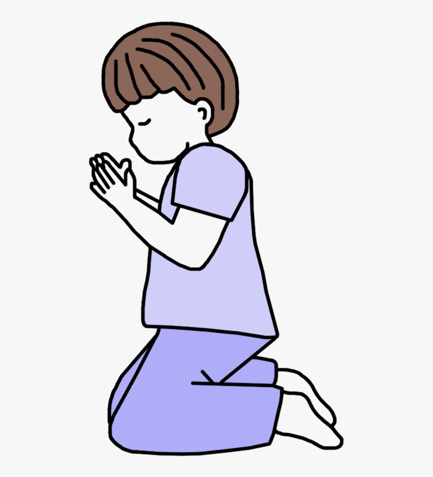 Detail Kid Praying Clipart Nomer 45