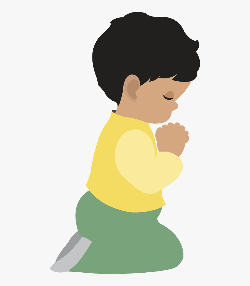 Detail Kid Praying Clipart Nomer 7