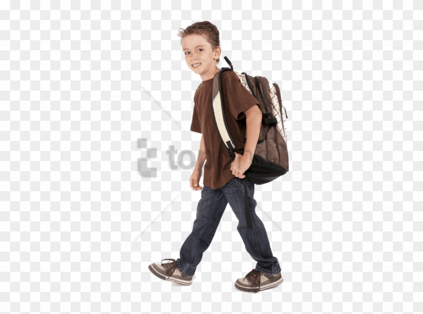 Detail Kid With Backpack Png Nomer 2