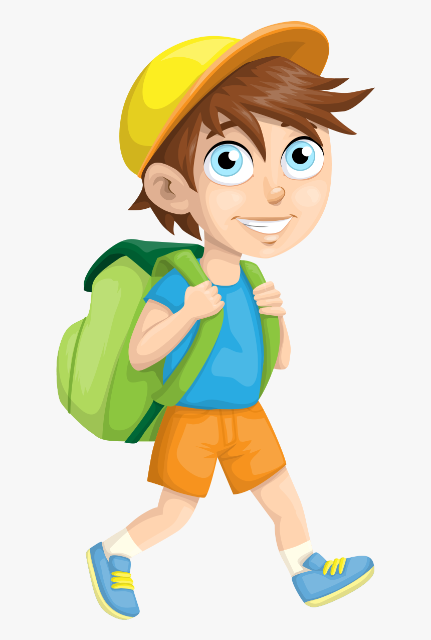 Detail Kid With Backpack Png Nomer 9