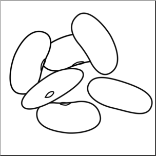 Detail Kidney Beans Clip Art Nomer 11