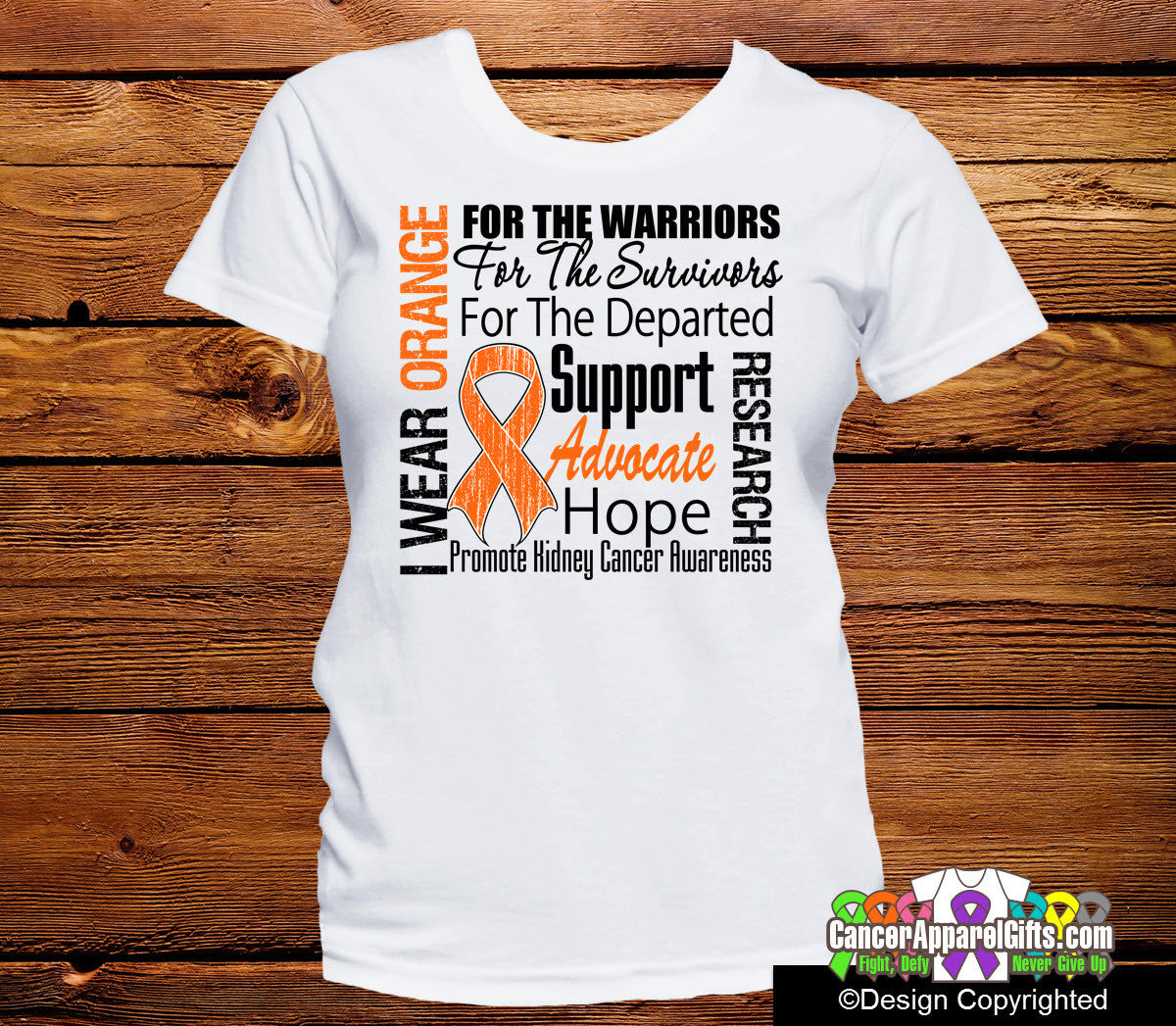 Kidney Cancer Awareness Shirts - KibrisPDR