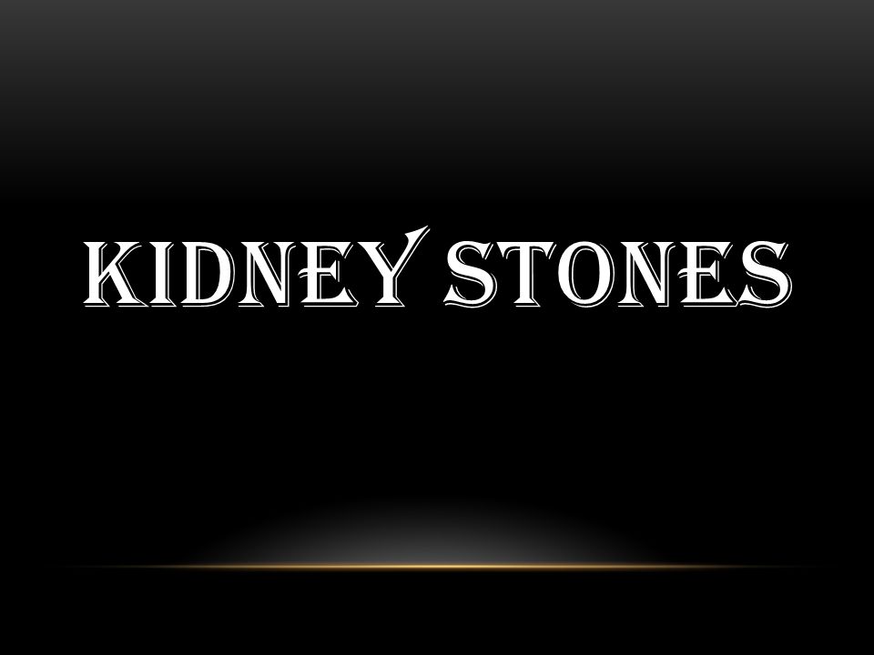 Detail Kidney Stone Ppt Nomer 35