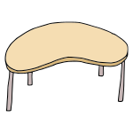 Detail Kidney Table Clipart Nomer 17