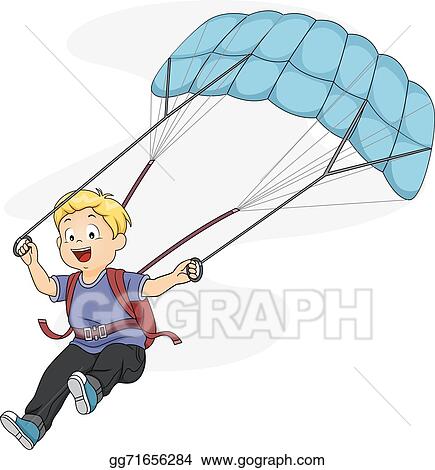 Detail Kids Parachute Clipart Nomer 24