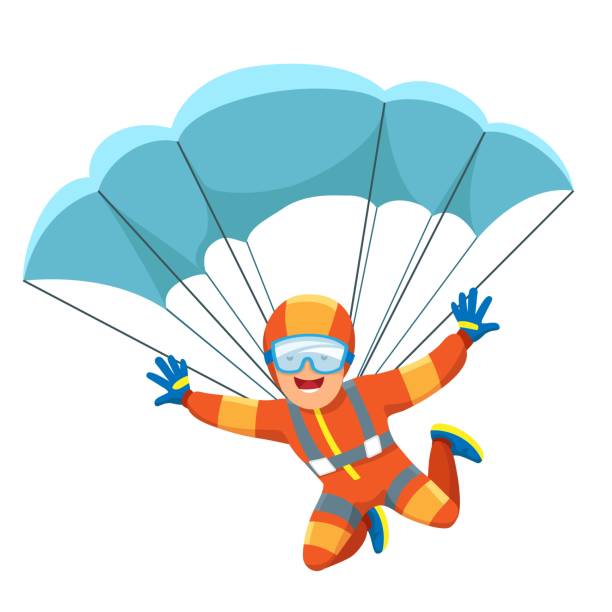 Detail Kids Parachute Clipart Nomer 55