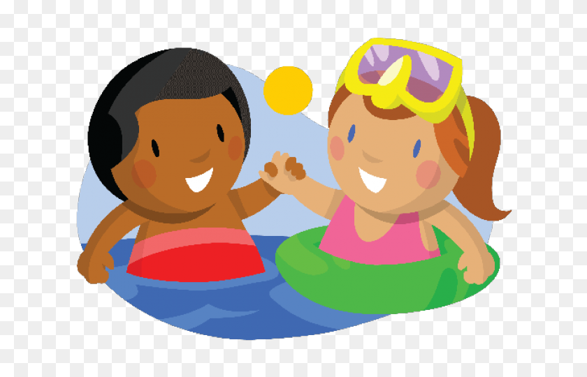 Detail Kids Swimming Clipart Nomer 32