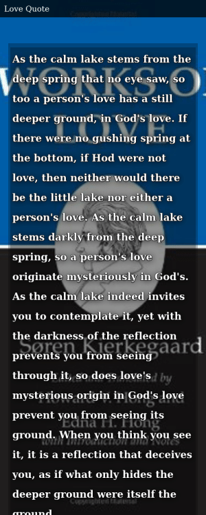 Download Kierkegaard Works Of Love Quotes Nomer 46