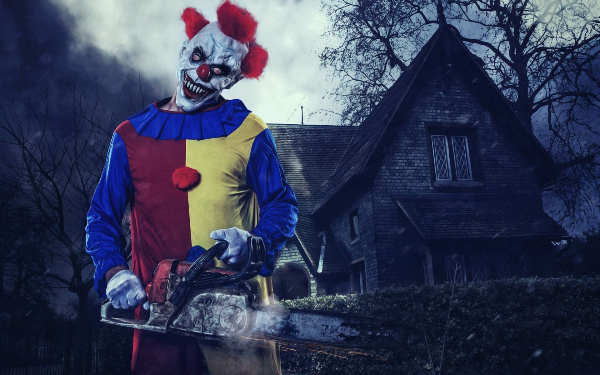 Detail Killer Clown Wallpaper 3d Nomer 12