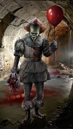 Detail Killer Clown Wallpaper 3d Nomer 15