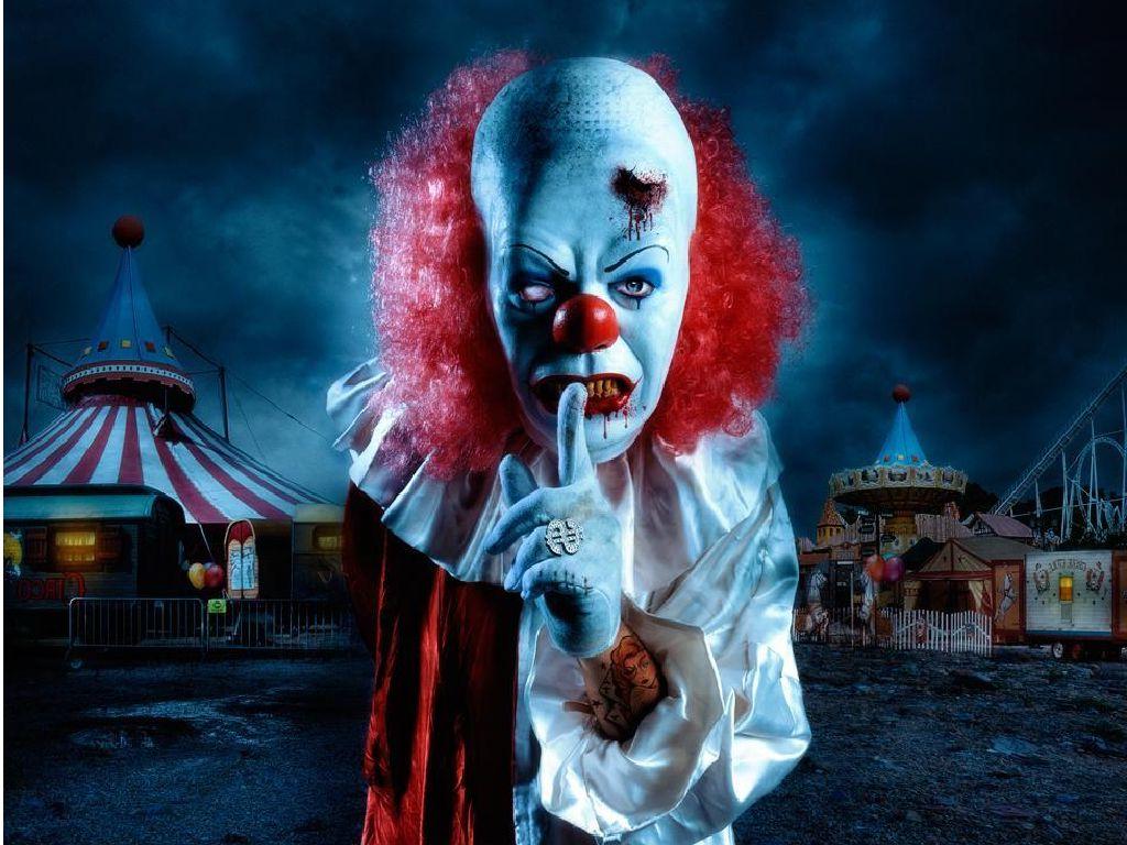 Detail Killer Clown Wallpaper 3d Nomer 19