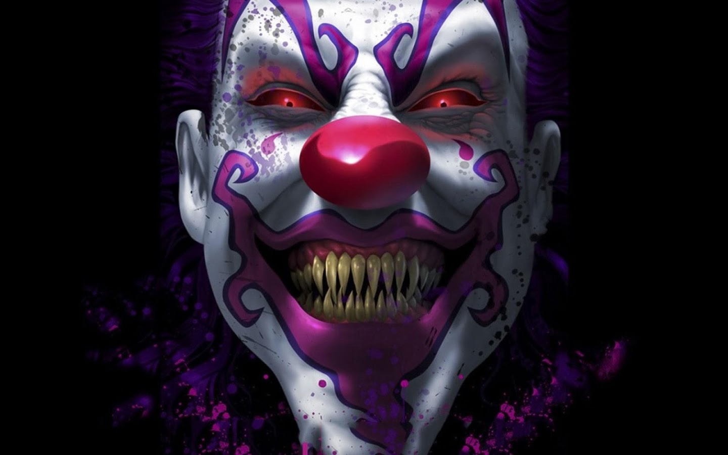 Detail Killer Clown Wallpaper 3d Nomer 21