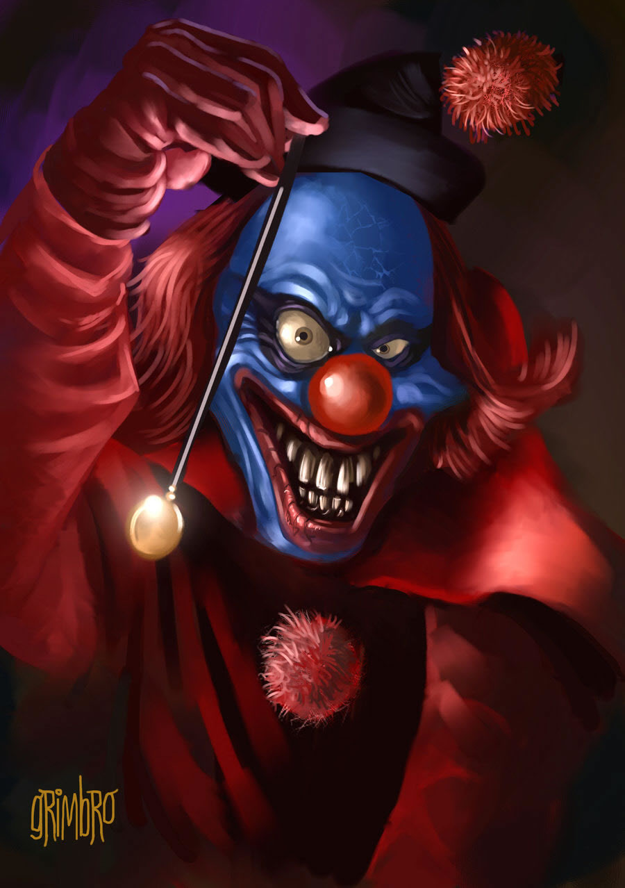 Detail Killer Clown Wallpaper 3d Nomer 22