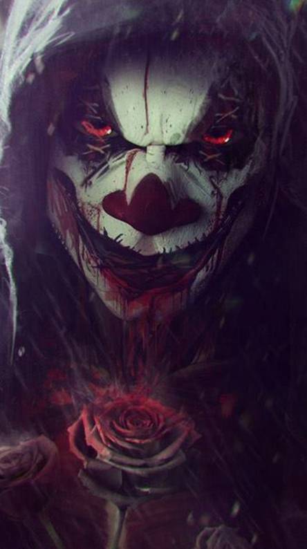 Detail Killer Clown Wallpaper 3d Nomer 29
