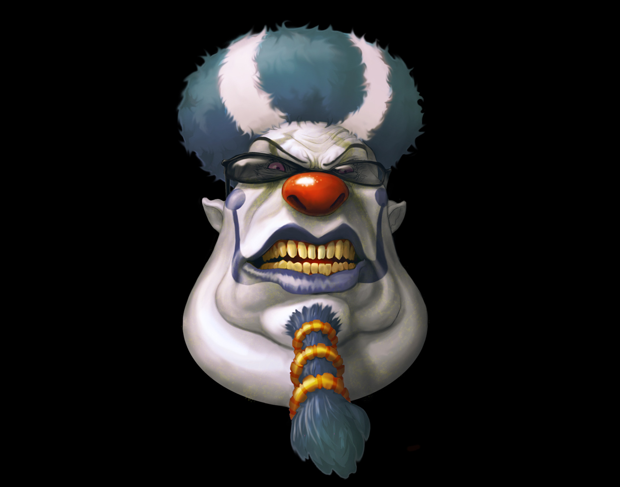 Detail Killer Clown Wallpaper 3d Nomer 30