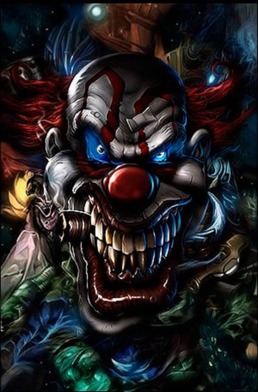 Detail Killer Clown Wallpaper 3d Nomer 5