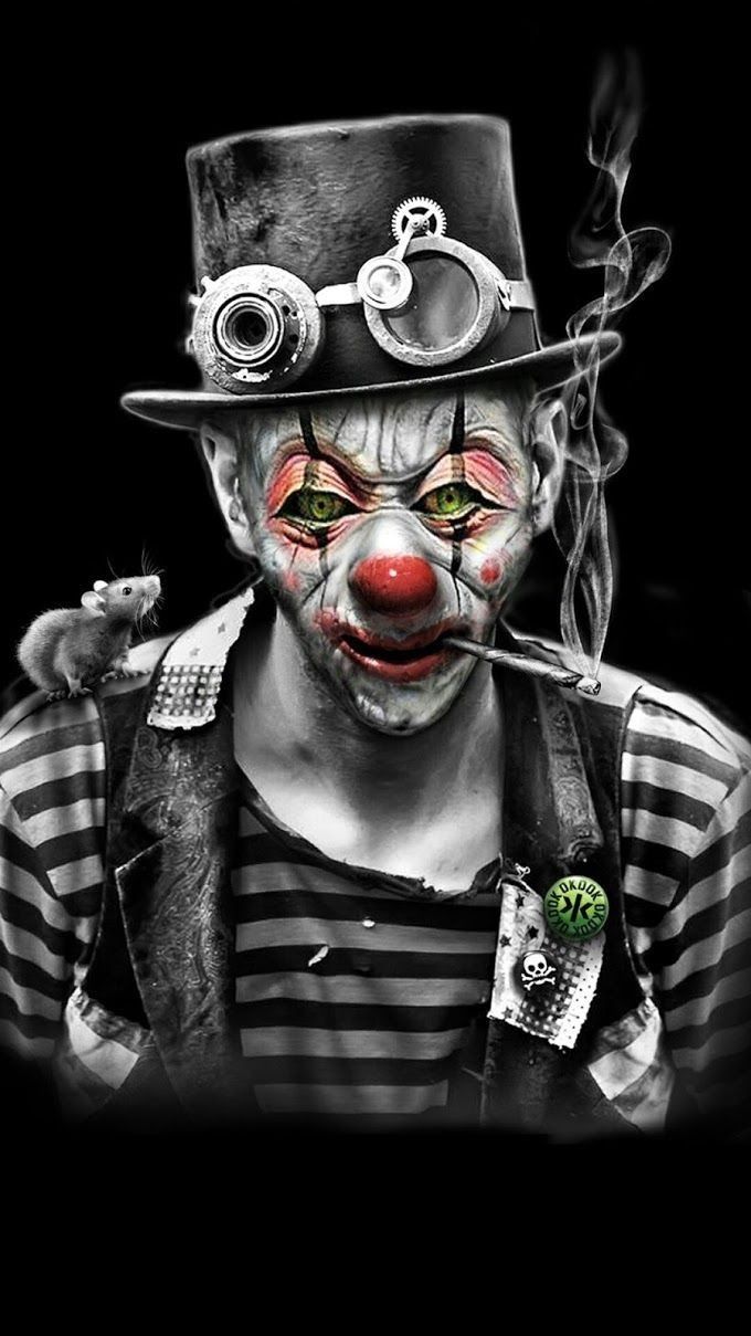 Detail Killer Clown Wallpaper 3d Nomer 43