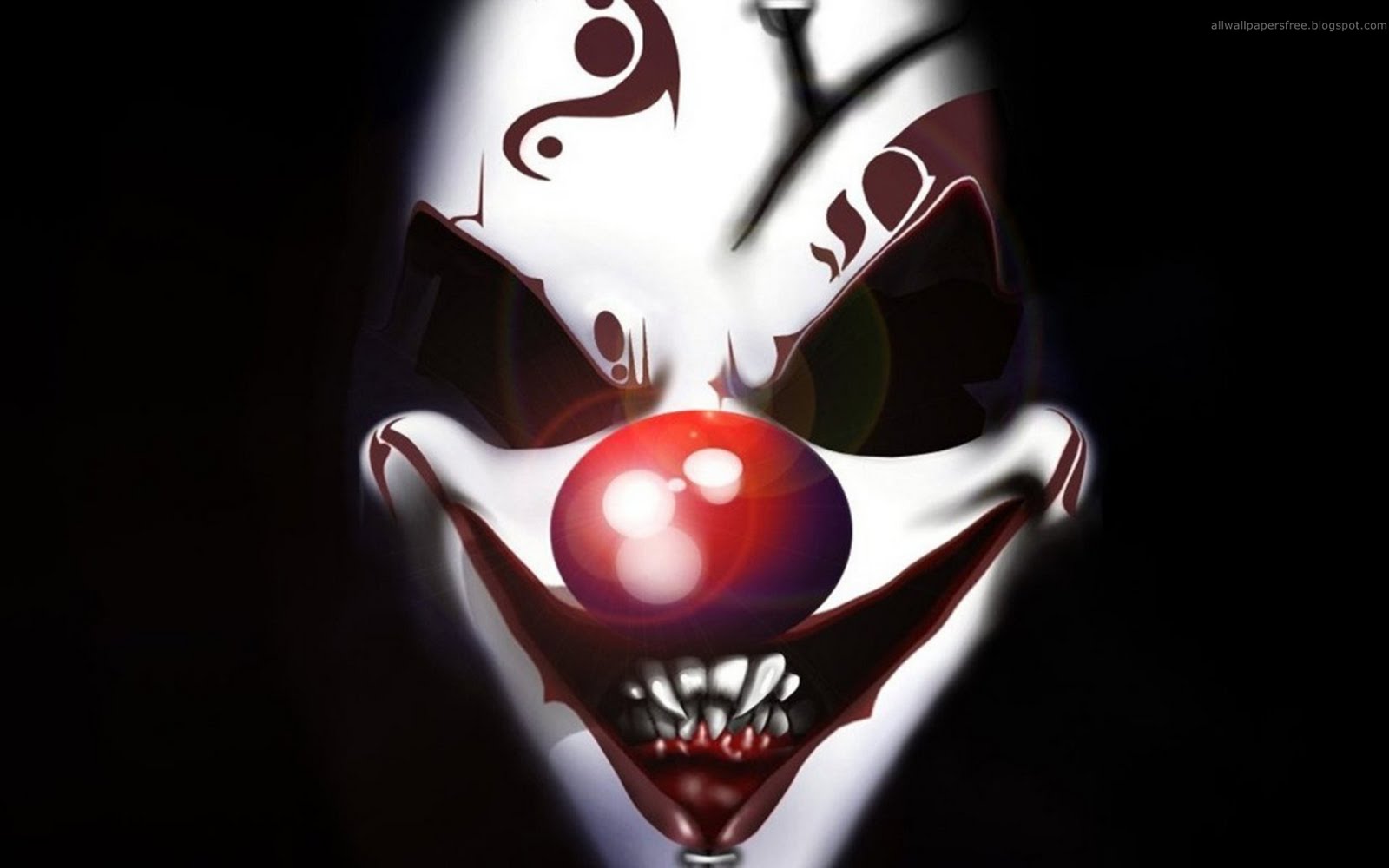 Detail Killer Clown Wallpaper 3d Nomer 9