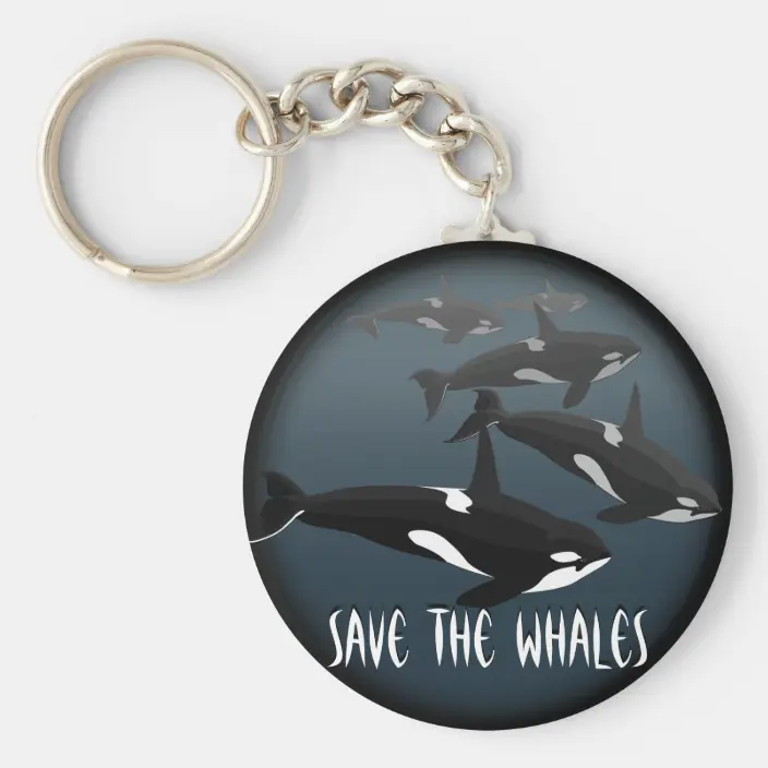 Detail Killer Whale Keychain Nomer 21