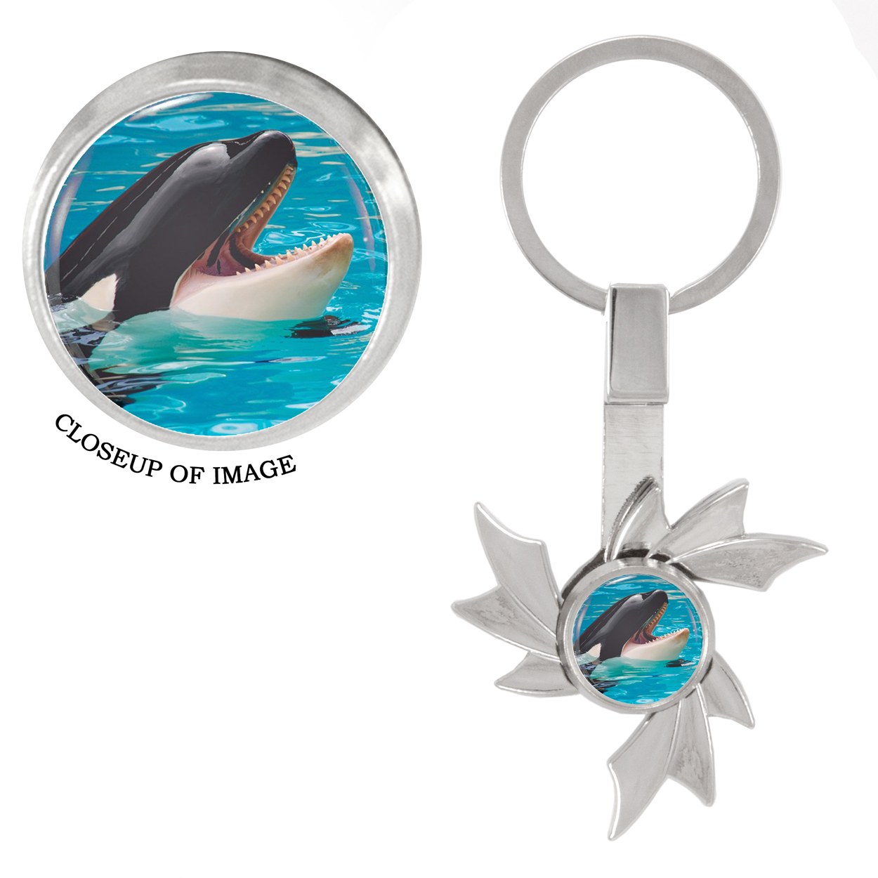 Detail Killer Whale Keychain Nomer 59