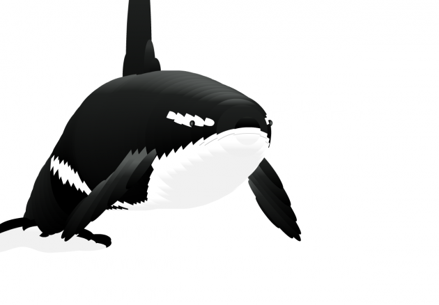 Detail Killer Whale Mouse Cursor Nomer 4