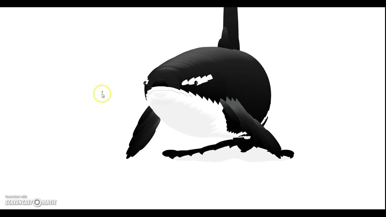 Detail Killer Whale Mouse Cursor Nomer 5