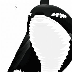 Detail Killer Whale Mouse Follower Nomer 12