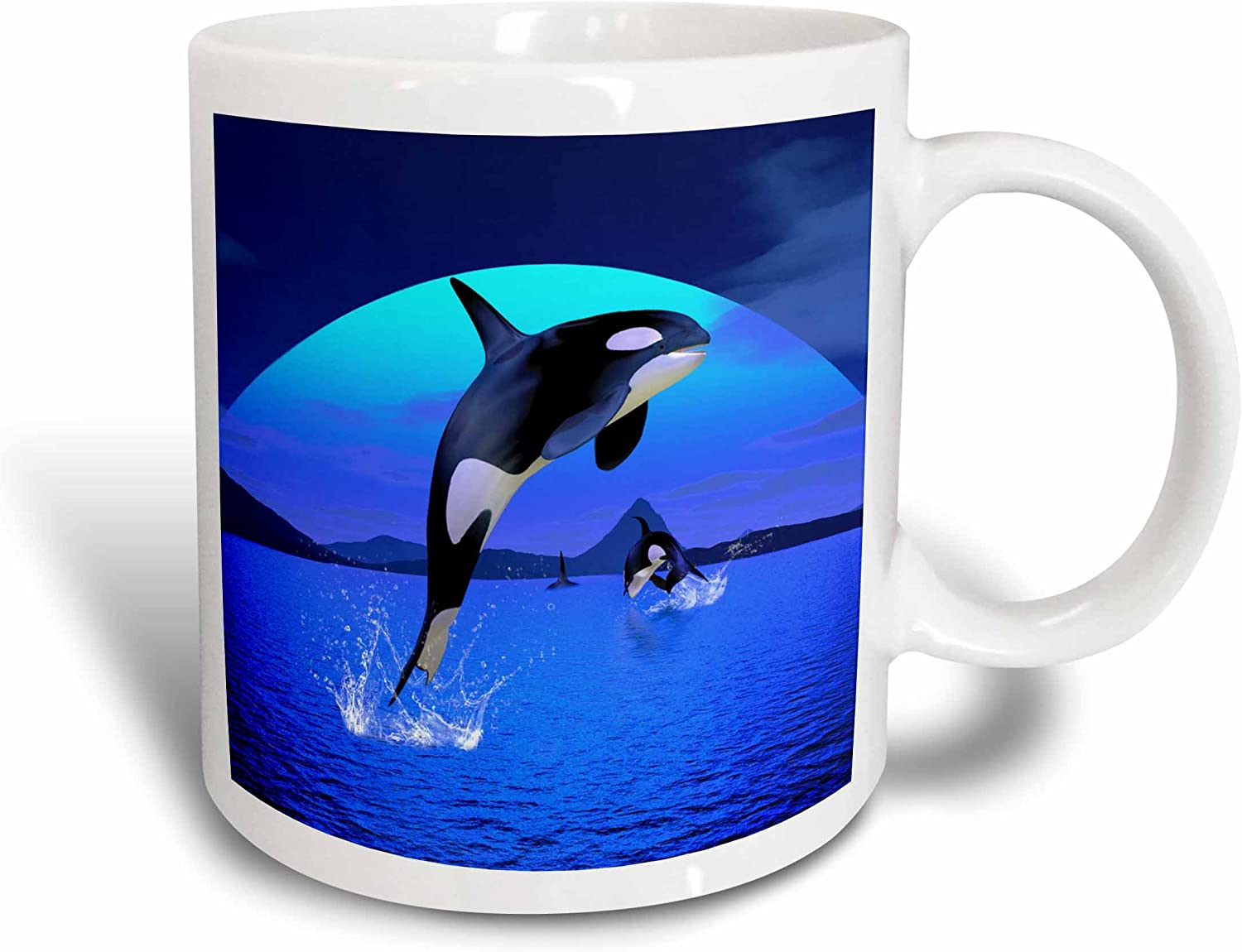 Detail Killer Whale Mug Nomer 12