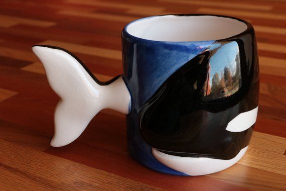 Detail Killer Whale Mug Nomer 20