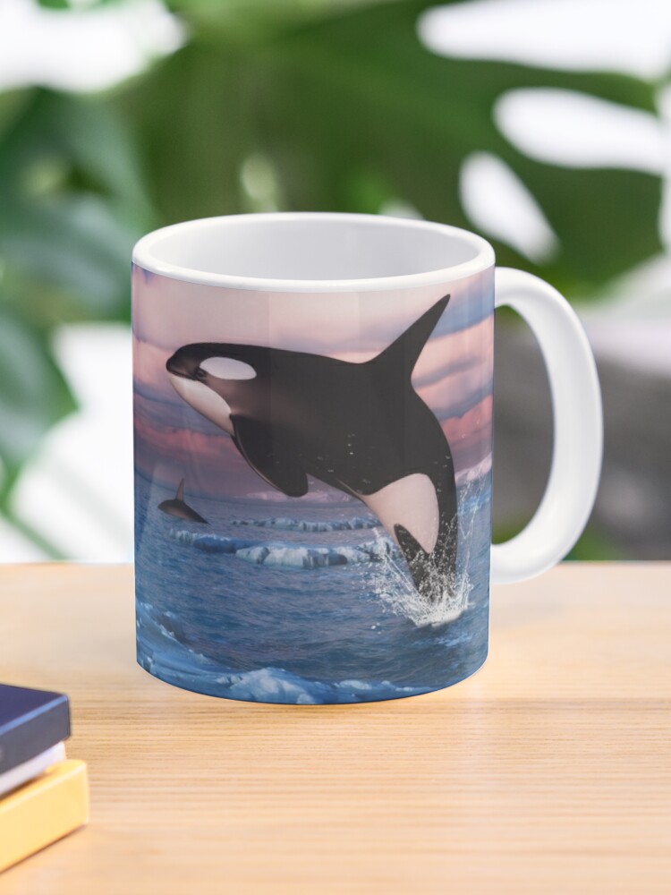 Detail Killer Whale Mug Nomer 49