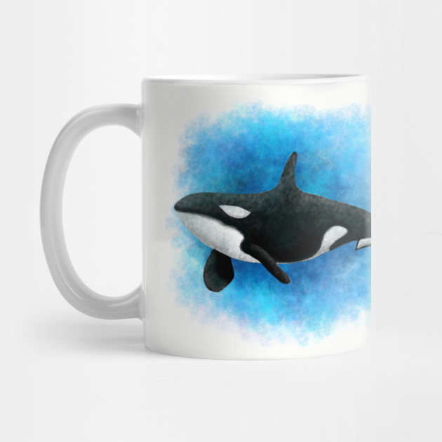 Detail Killer Whale Mug Nomer 6