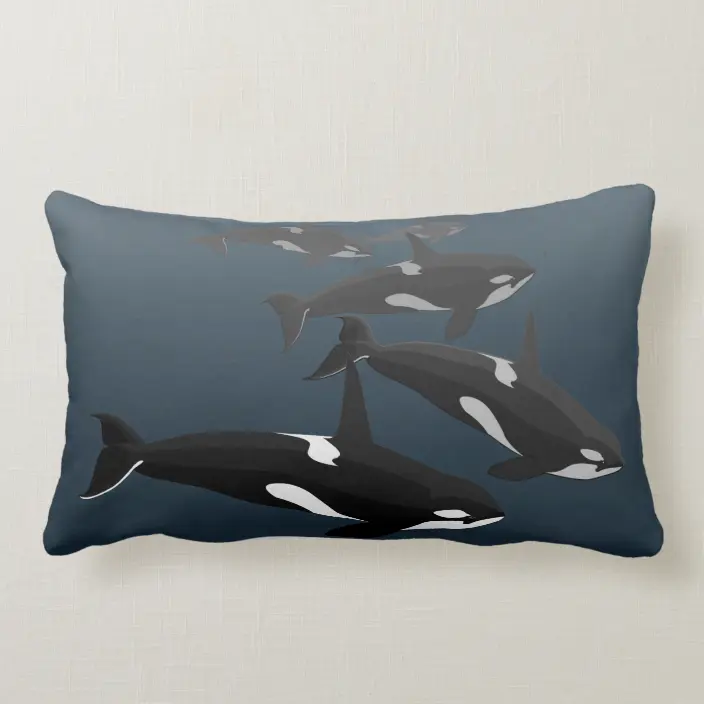 Detail Killer Whale Pillow Nomer 12