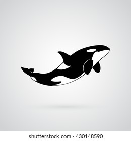 Detail Killer Whale Silhouettes Nomer 17