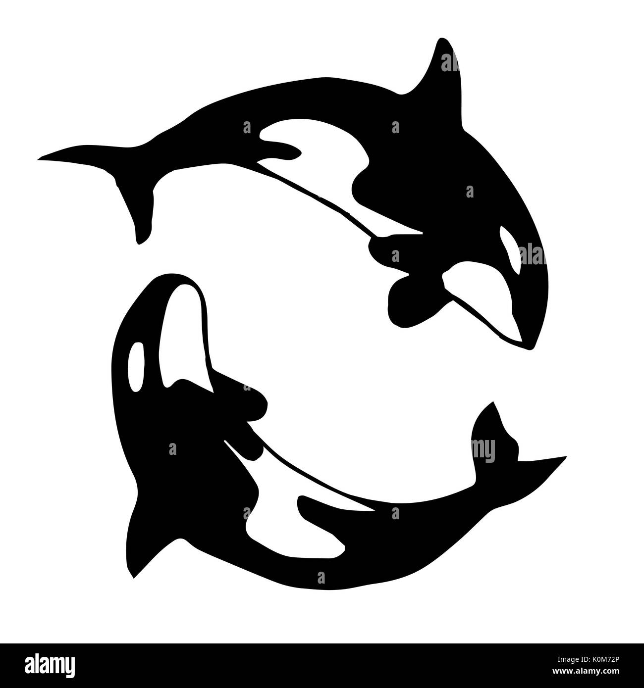 Detail Killer Whale Silhouettes Nomer 28