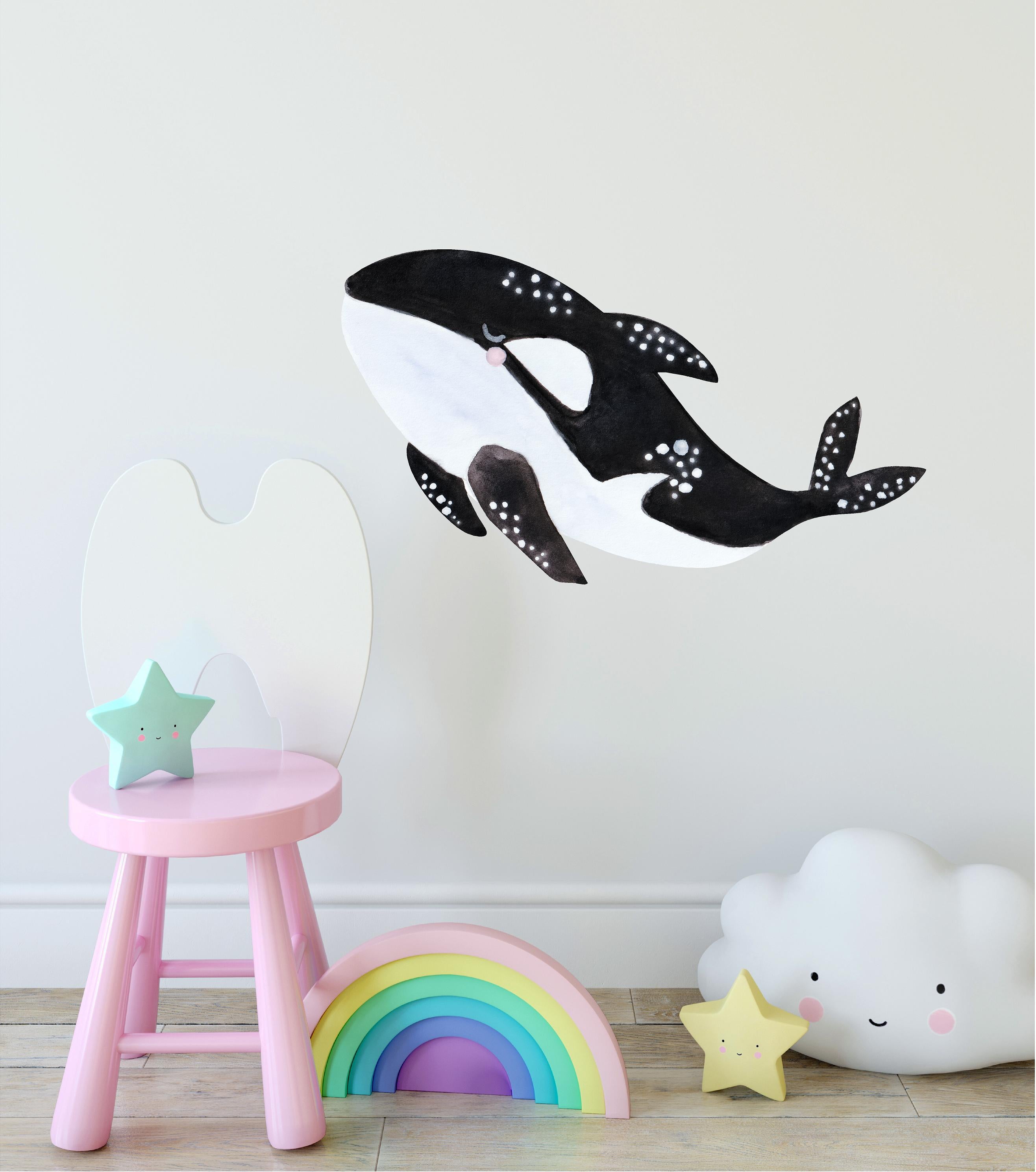 Detail Killer Whale Sticker Nomer 27
