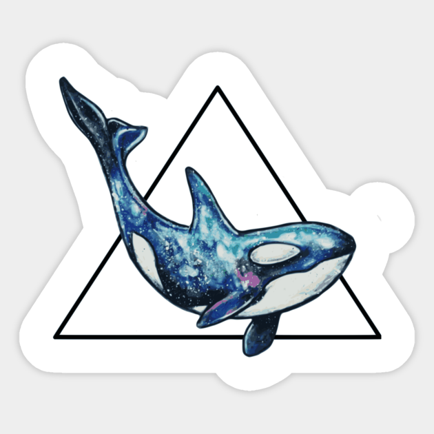 Detail Killer Whale Sticker Nomer 45