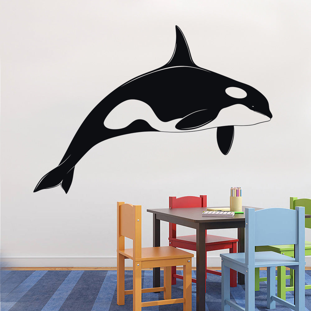 Detail Killer Whale Sticker Nomer 59