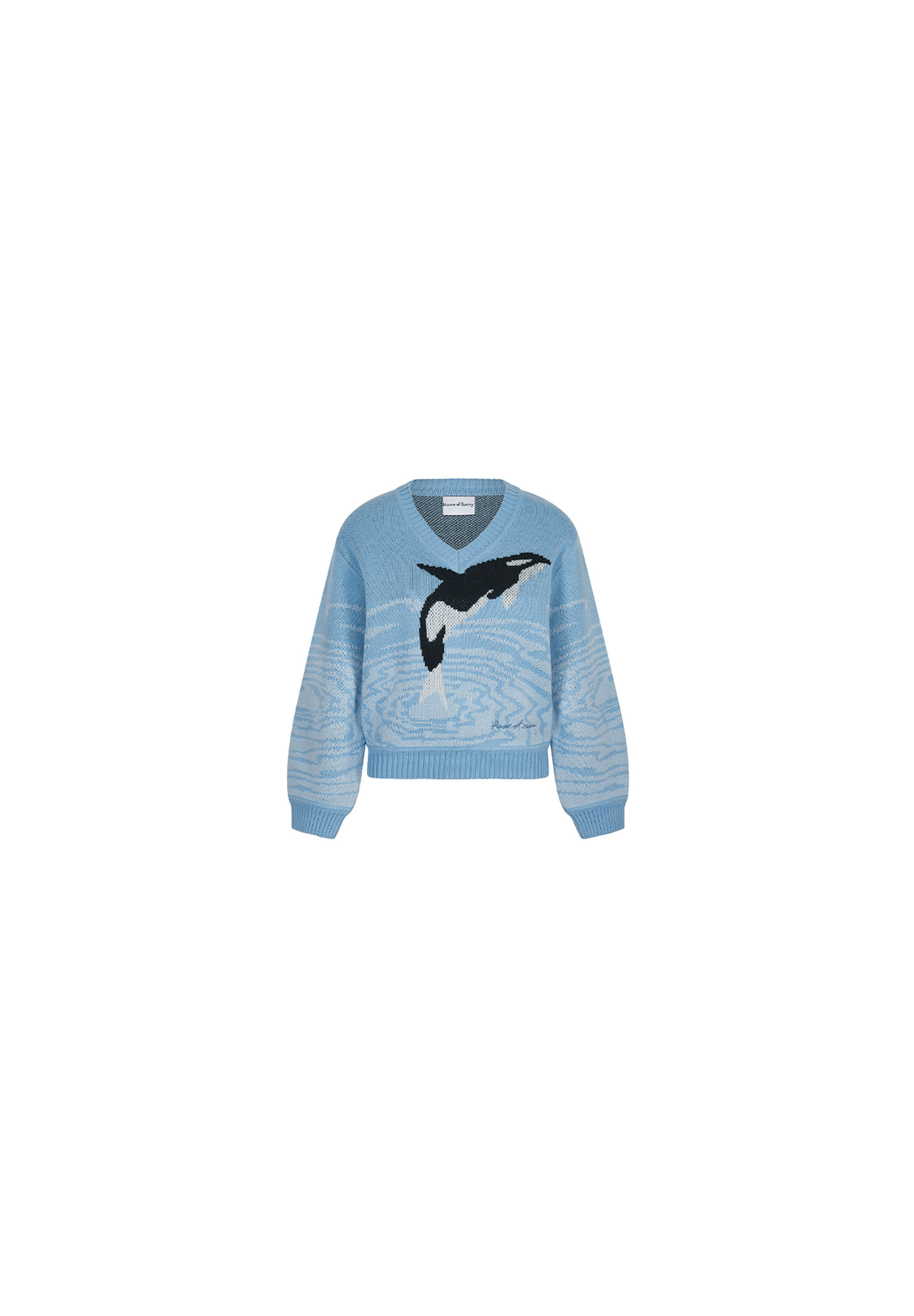 Detail Killer Whale Sweater Nomer 11
