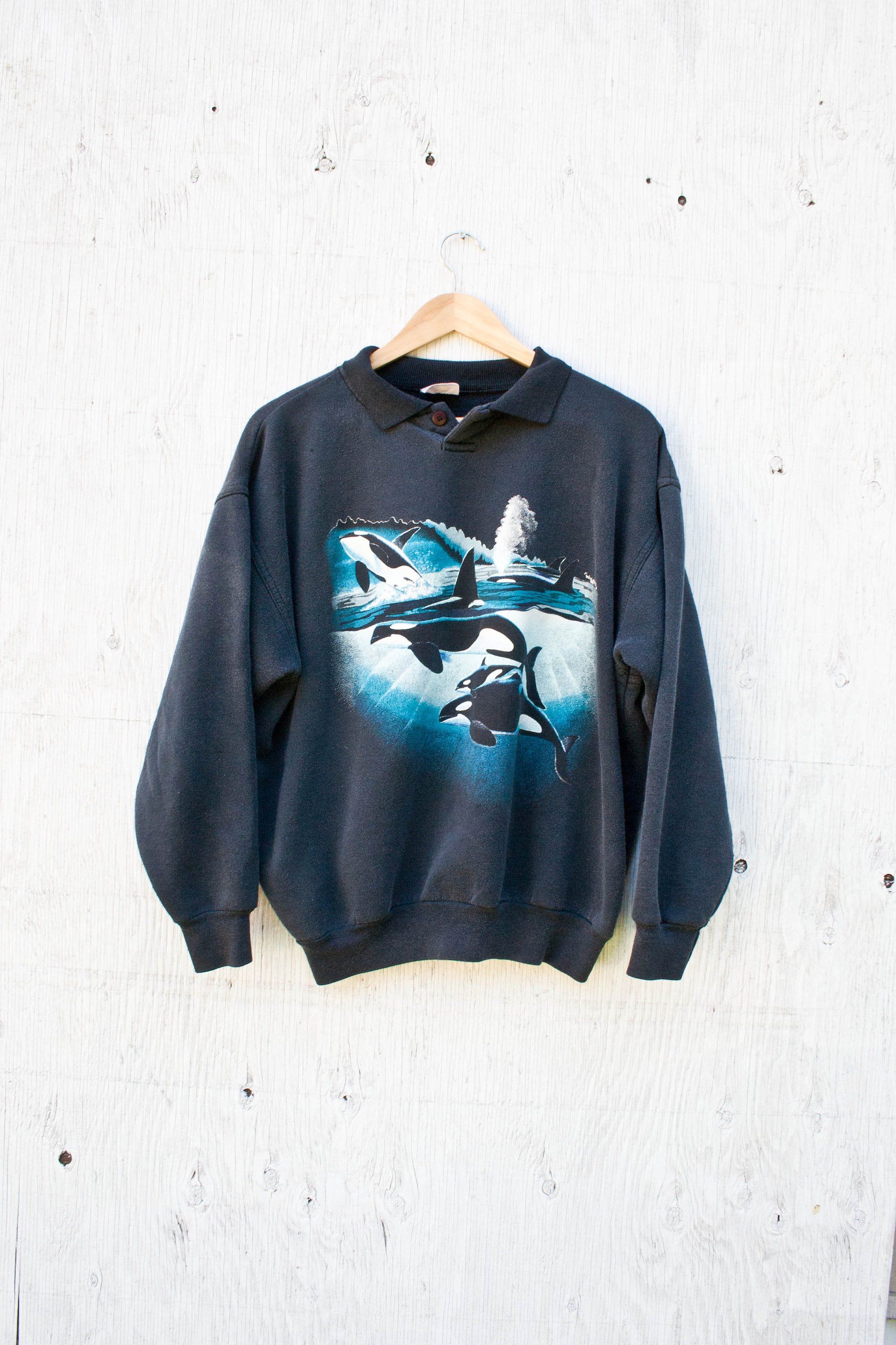 Detail Killer Whale Sweater Nomer 12