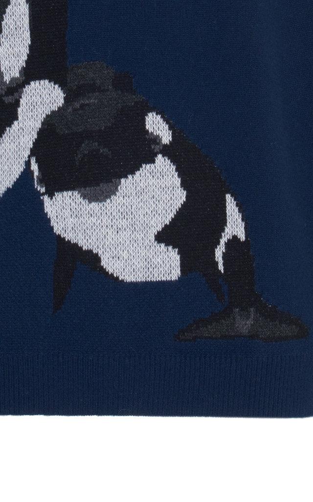 Detail Killer Whale Sweater Nomer 54