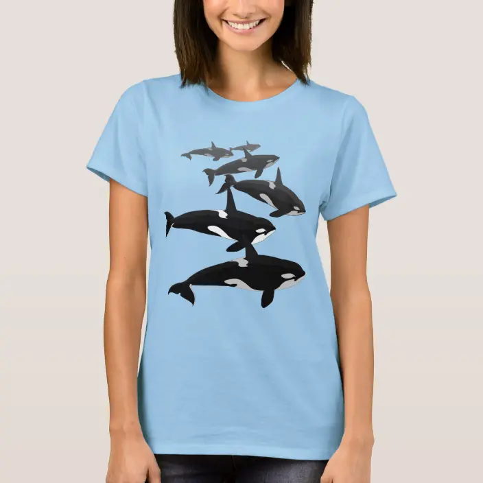 Detail Killer Whale Tshirt Nomer 23