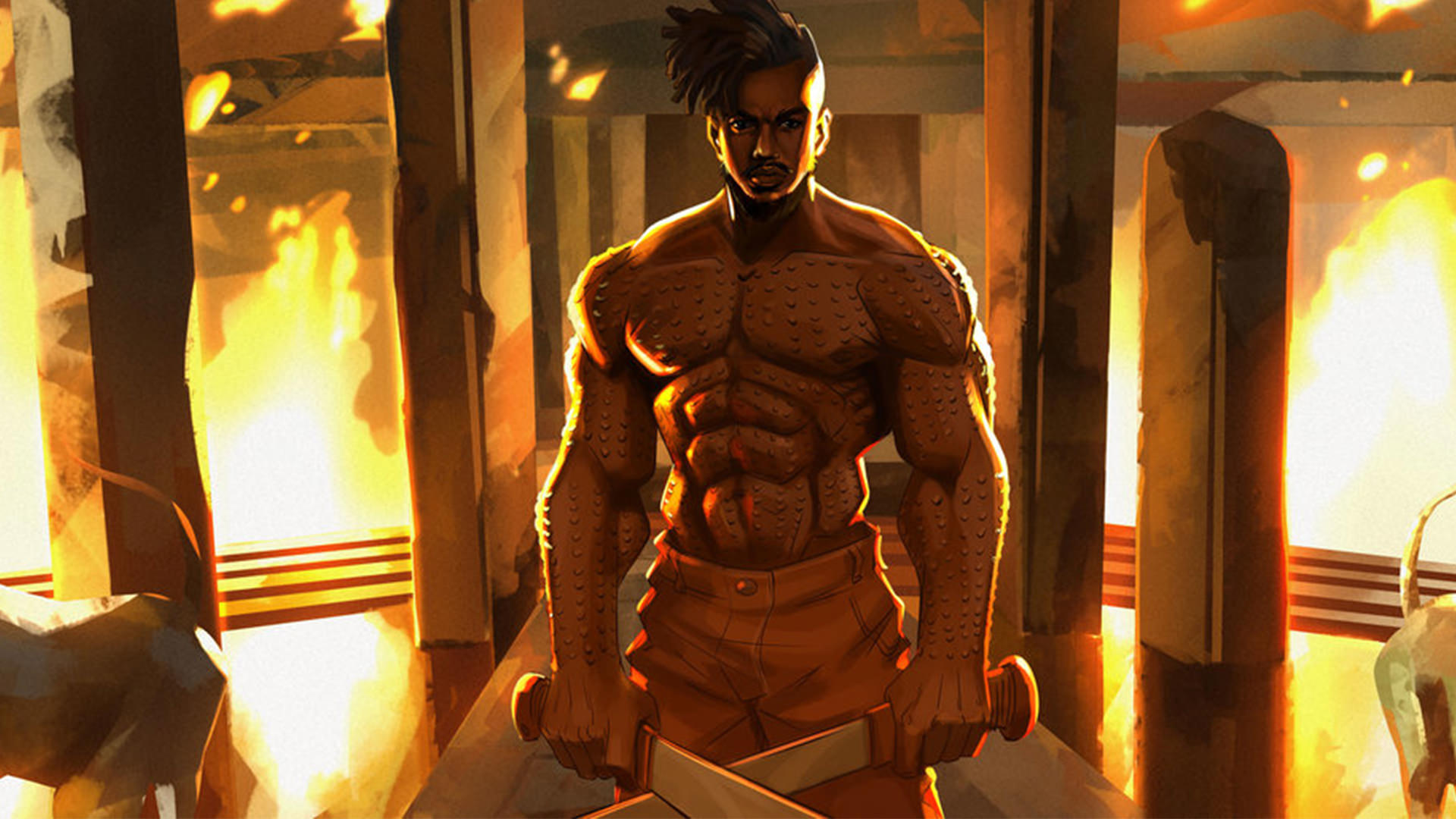 Detail Killmonger Wallpaper Nomer 14