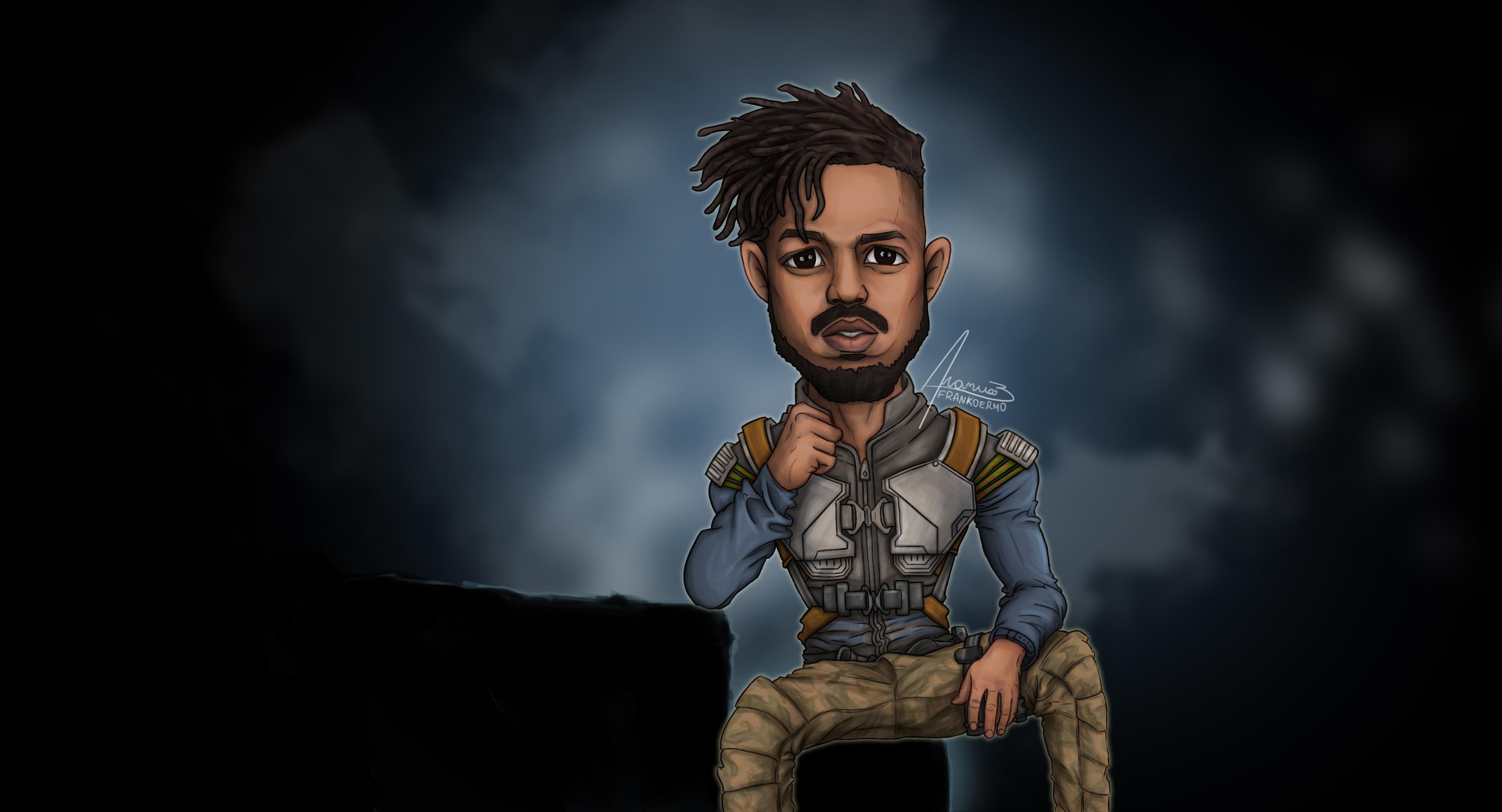 Detail Killmonger Wallpaper Nomer 46