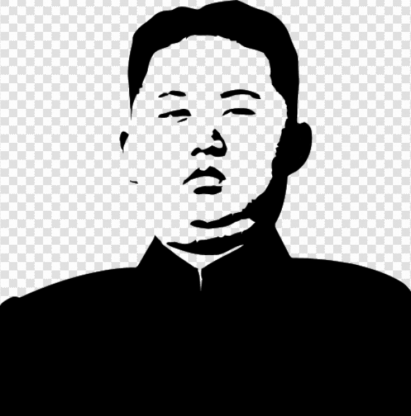 Detail Kim Jong Un Face Transparent Nomer 40